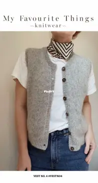 Vest No. 4 by My Favourite Things Knitwear